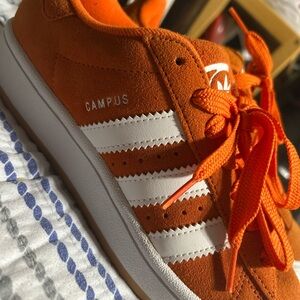 Adidas Campus 00s sneakers in the "Equipment Orange" colorway size 6
